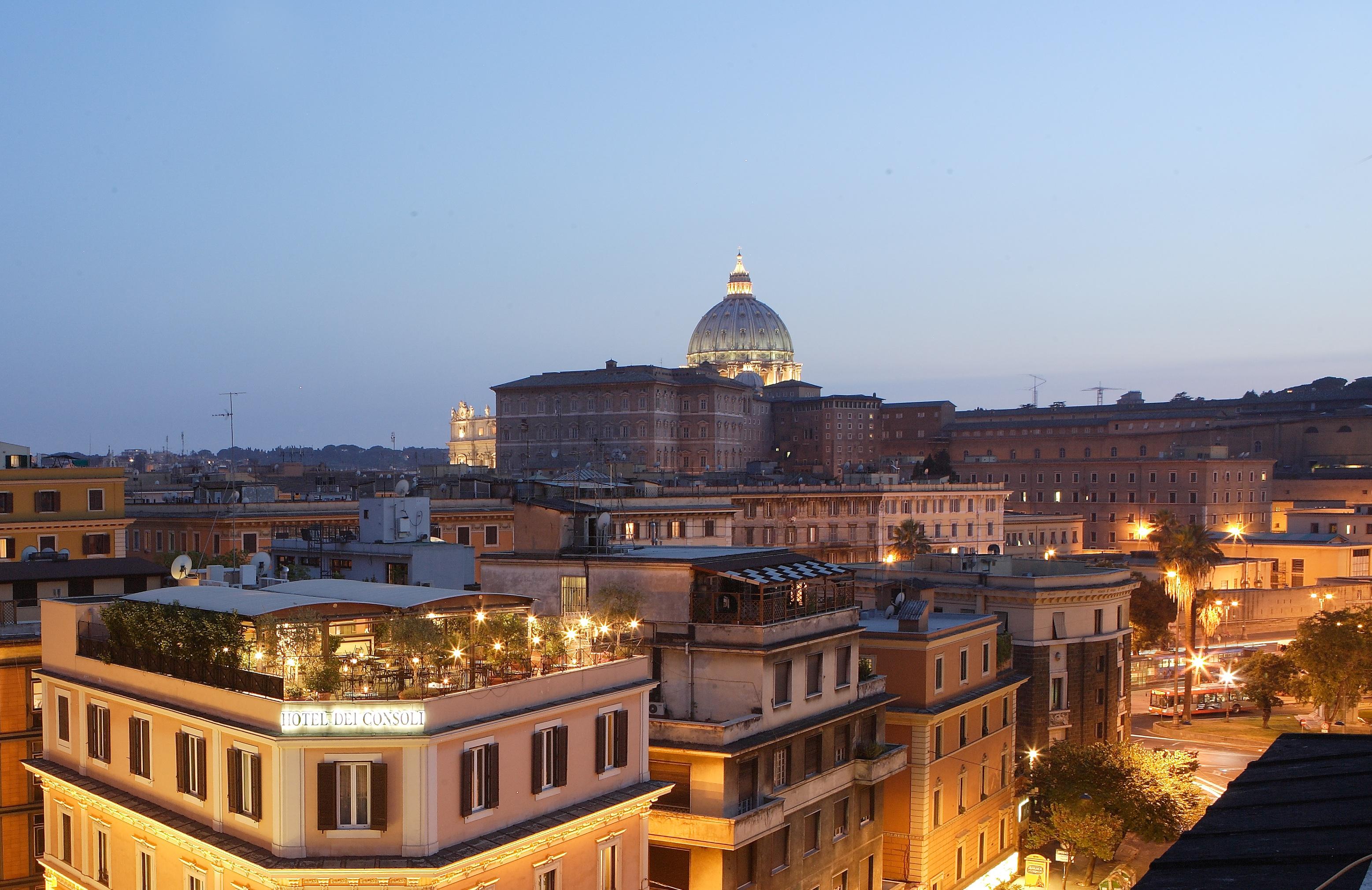 Hotel Dei Consoli Vaticano Roma Exterior foto