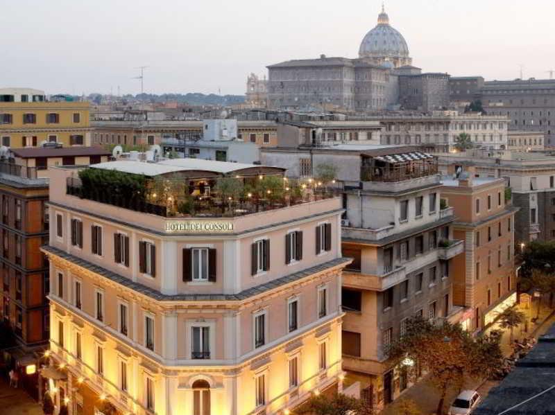 Hotel Dei Consoli Vaticano Roma Exterior foto